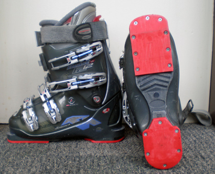 Nordica boots with Elite Feet canting shims