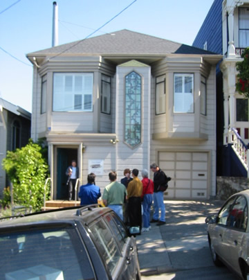 old house facade