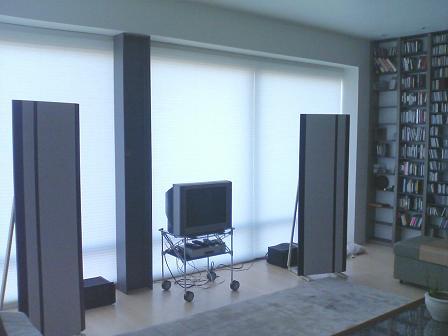 speakers in living room