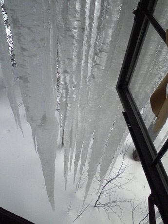 big icicles