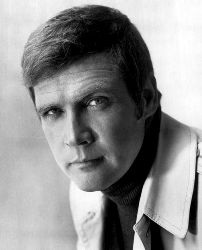 1973 black & white photo of actor Lee Majors