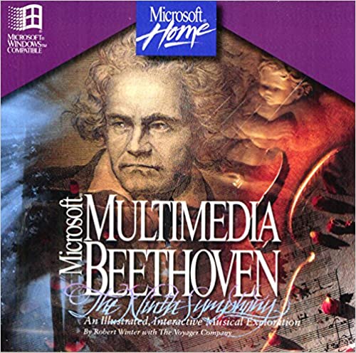 box art of Microsoft Multimedia Beethoven The Ninth Symphony, An Illustrated, Interactive Musical Exploration