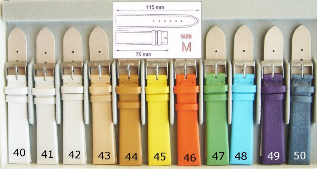 Braun watch strap collection "COLOR" from defunct TimeDesign-DE website